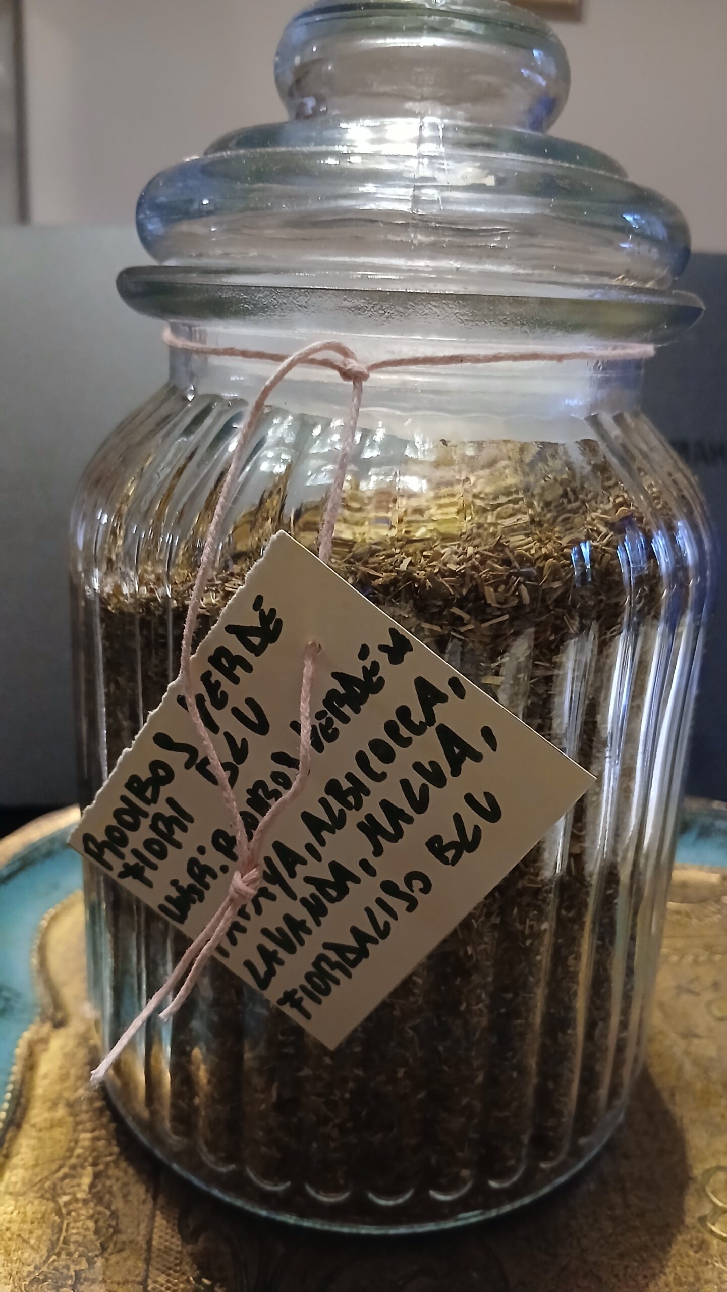 Infuso Roibos fiori blu 50gr