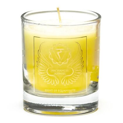 Candela votiva profumata Arcangelo Jophiel 3°chakra