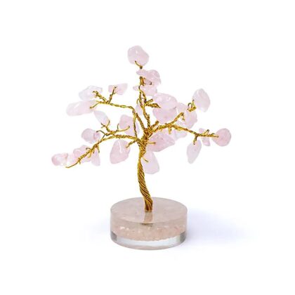 Albero di quarzo rosa