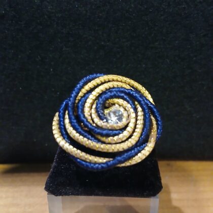Anello in oro vegetale 21