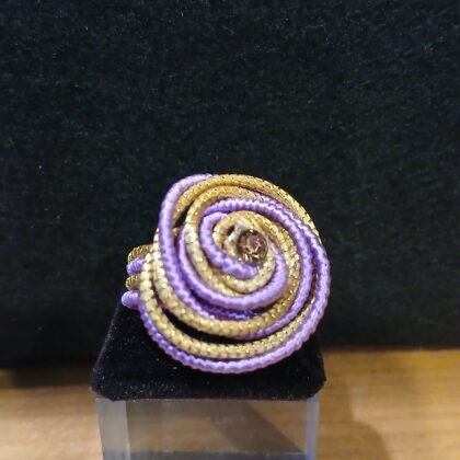 Anello in oro vegetale 20