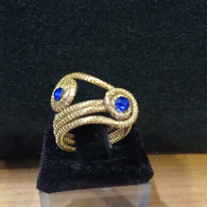 Anello in oro vegetale 17
