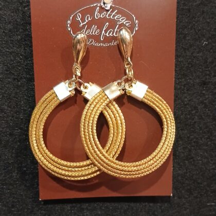 orecchini in oro vegetale 19