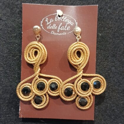 orecchini in oro vegetale 8
