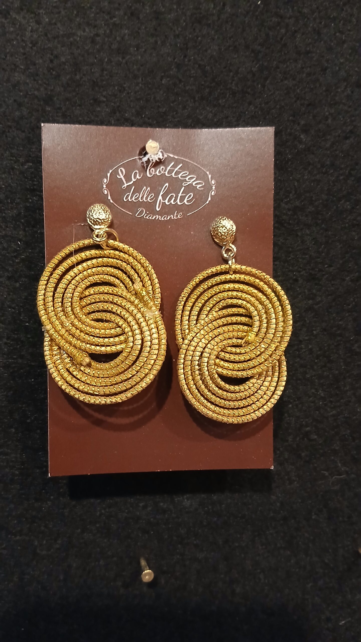 orecchini in oro vegetale 6