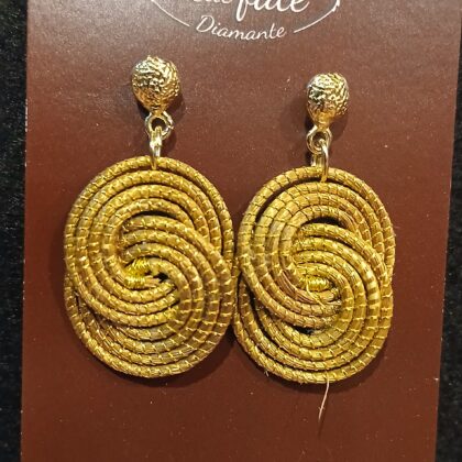 orecchini in oro vegetale 3