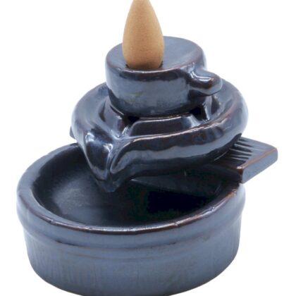 Fontana Porta Incenso Di Riflusso Bacinella 12 cm