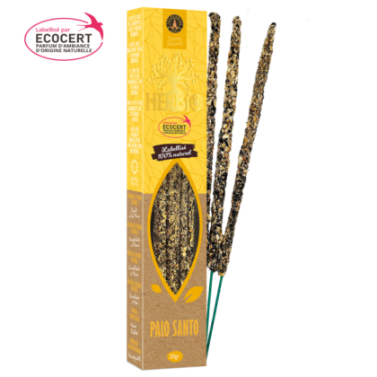 Smudge Incenso Ecocert Herbio Palo Santo 20g