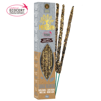mudge Incenso Ecocert Herbio Salvia Bianca 20g
