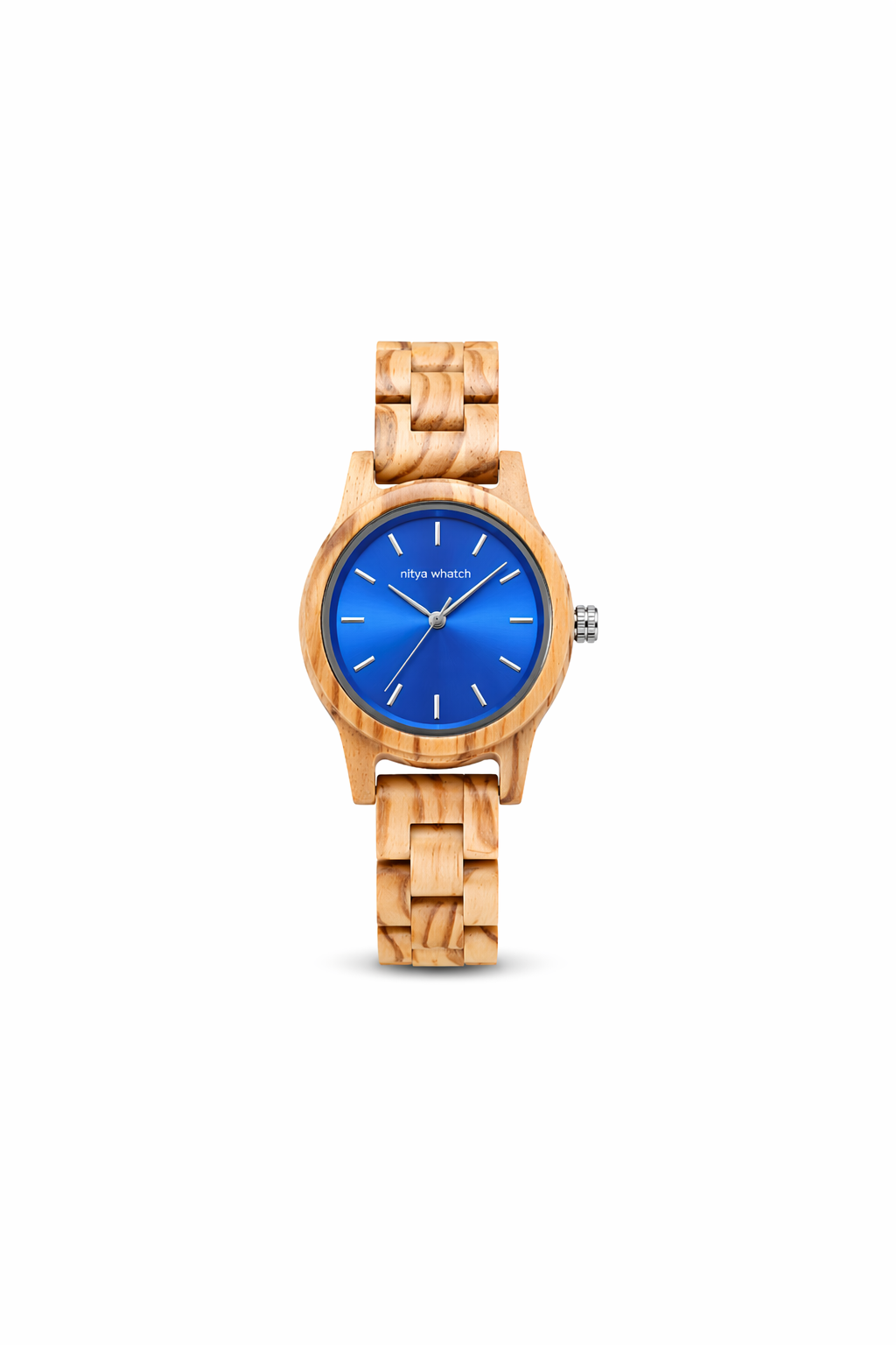 Orologio legno Diamante Blu Sky Donna 1330